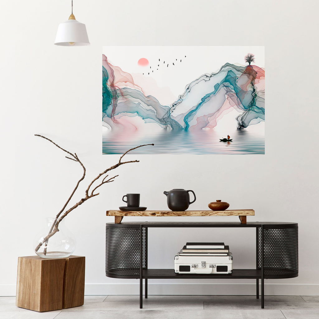 VELVET CROSSING Peel and Stick Horizontal Poster