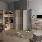 TROPICAL SHAPES Biombo Decorativo de 5 Painéis