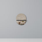 MACHINARIUM MACHINES Prateleira Oval Decorativa em Acabamento Preto