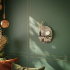 MACHINARIUM MACHINES Prateleira Oval Decorativa em Acabamento Preto