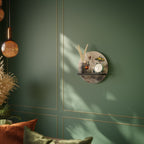 MACHINARIUM MACHINES Prateleira Redonda Decorativa em Acabamento Preto