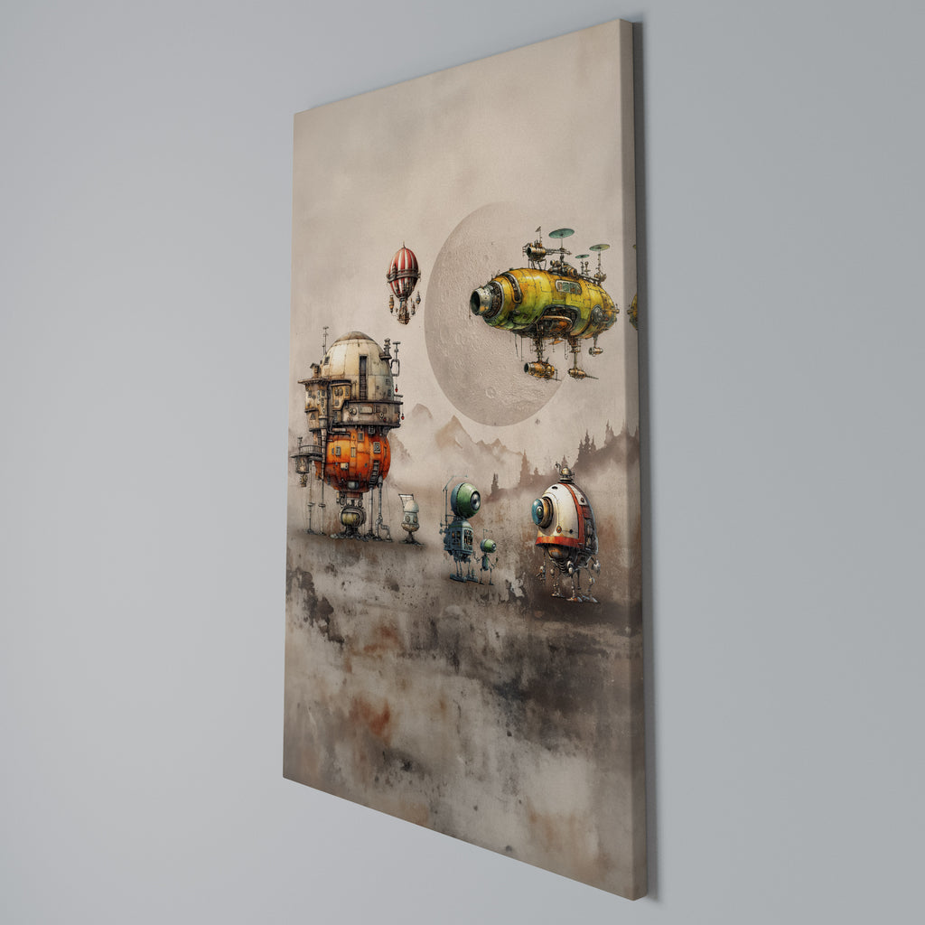 MACHINARIUM MACHINES Quadro em tela vertical