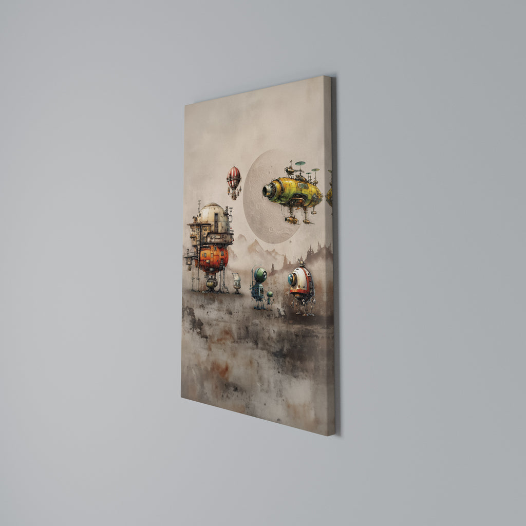 MACHINARIUM MACHINES Quadro em tela vertical