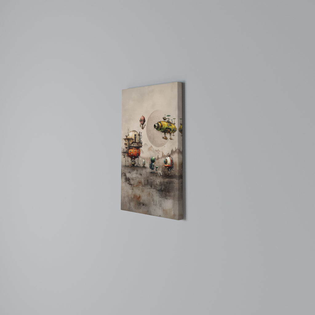 MACHINARIUM MACHINES Quadro em tela vertical