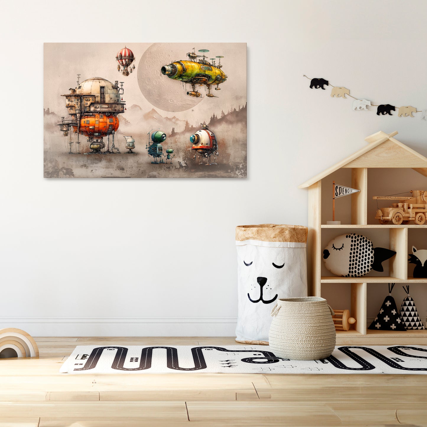 MACHINARIUM MACHINES Horizontal Canvas Print