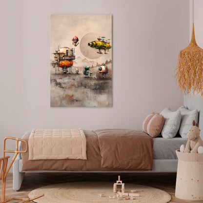 MACHINARIUM MACHINES Quadro em tela vertical
