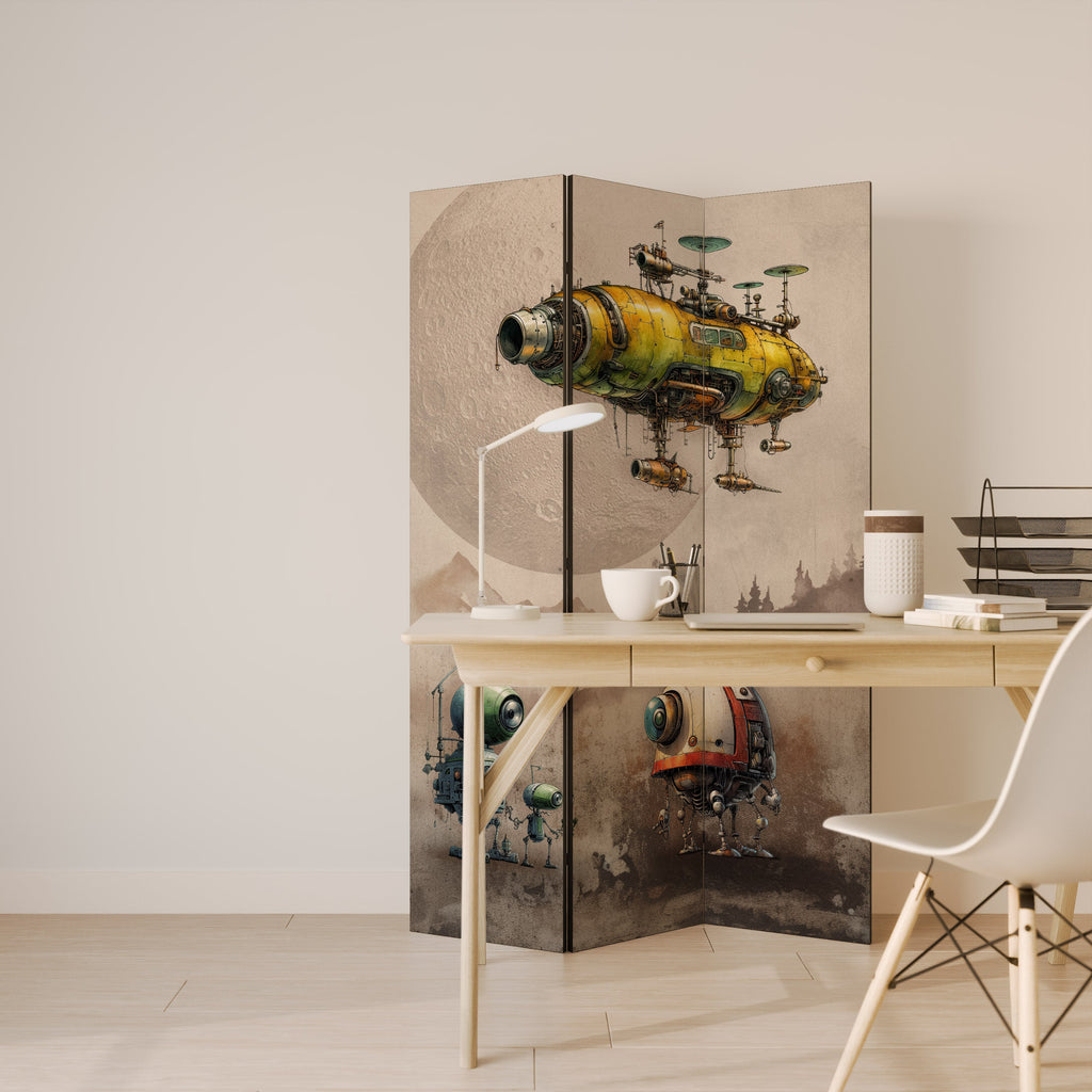 MACHINARIUM MACHINES Biombo Decorativo de 3 Painéis