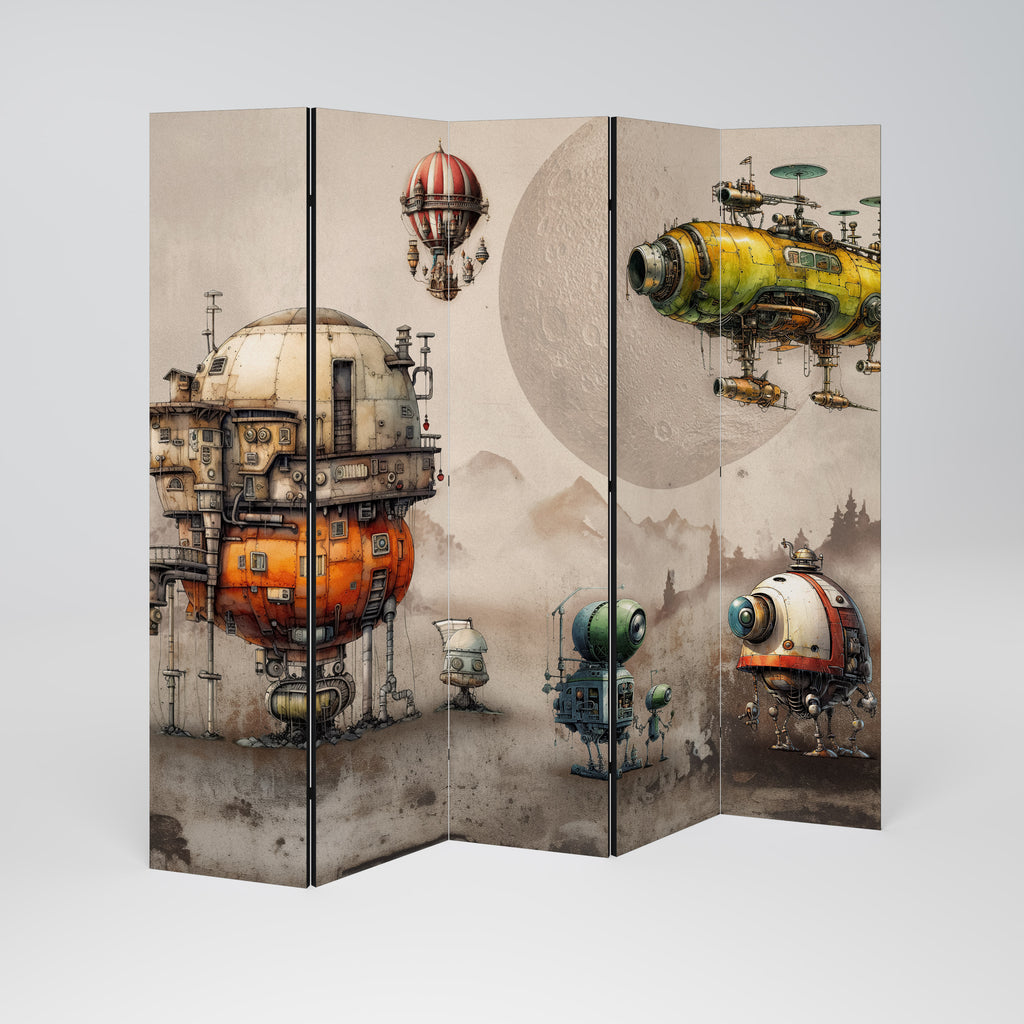 MACHINARIUM MACHINES Biombo de 5 Painéis