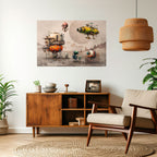 MACHINARIUM MACHINES Peel and Stick Horizontal Poster