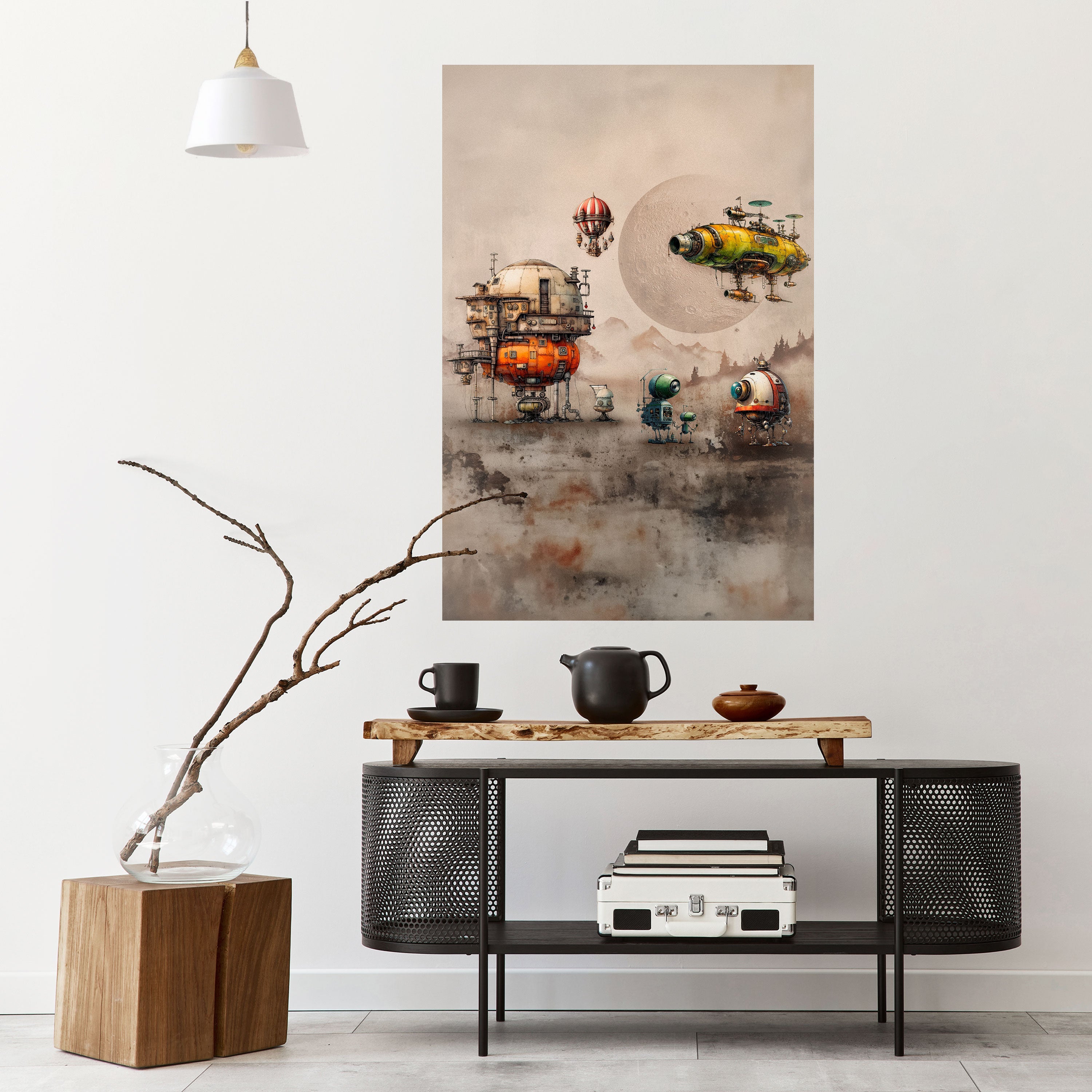 MACHINARIUM MACHINES Poster Vertical Autocolante