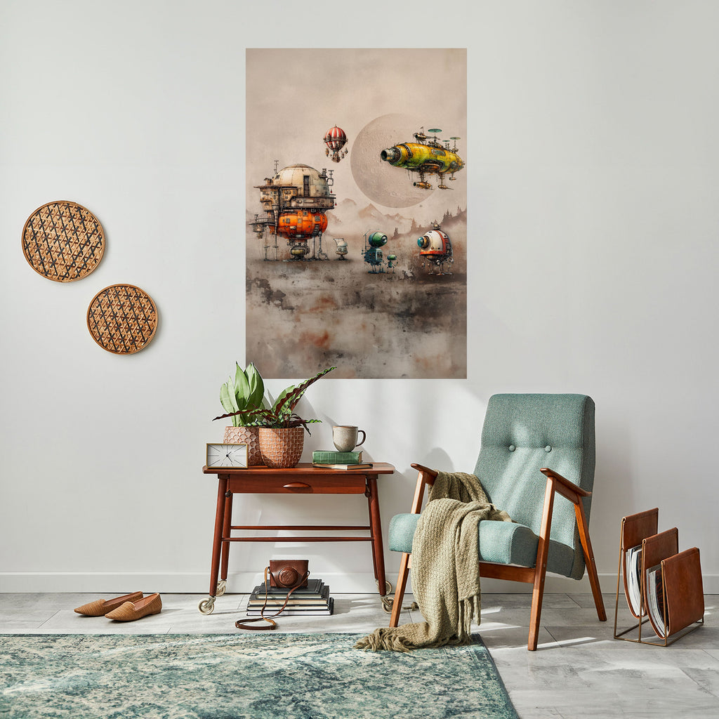 MACHINARIUM MACHINES Poster Vertical Autocolante