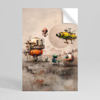 MACHINARIUM MACHINES Poster Vertical Autocolante