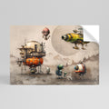 MACHINARIUM MACHINES Peel and Stick Horizontal Poster