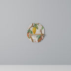 COCOA FRUITS Prateleira Oval Decorativa em Efeito Carvalho