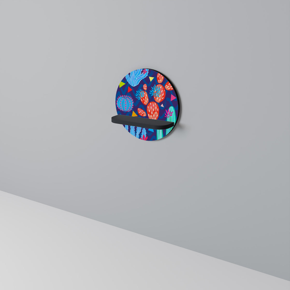 CACTUS VIBES Prateleira Artística