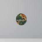 AUTUMN KALEIDOSCOPE Prateleira Oval Decorativa em Efeito Carvalho