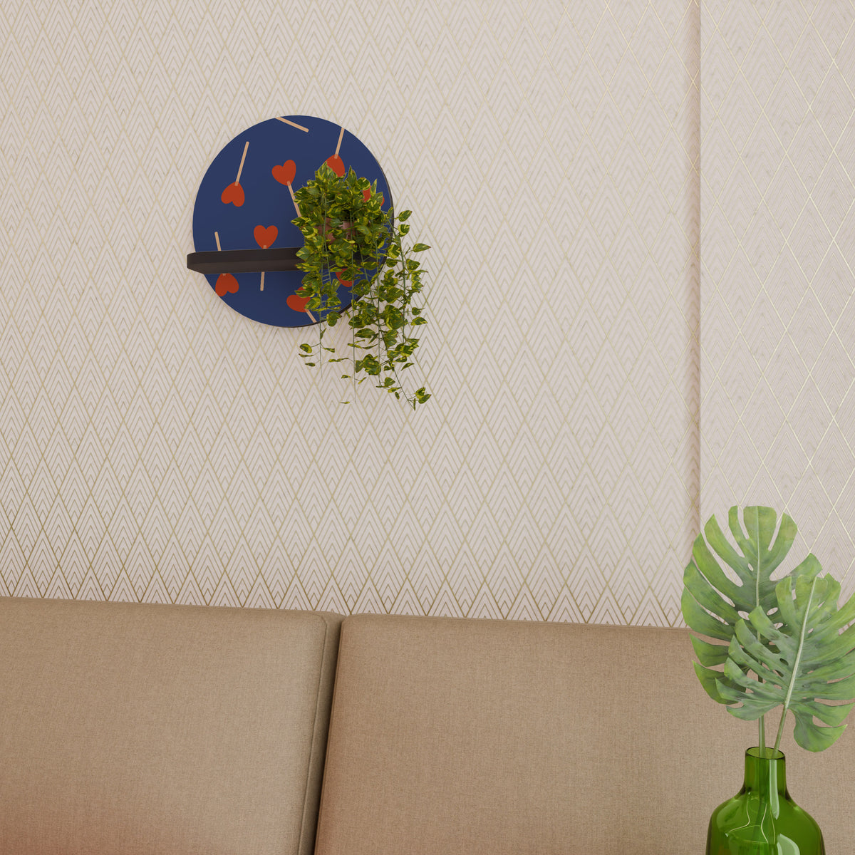 SWEET LOVE Art Shelf