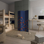 SWEET LOVE Biombo Decorativo de 3 Painéis