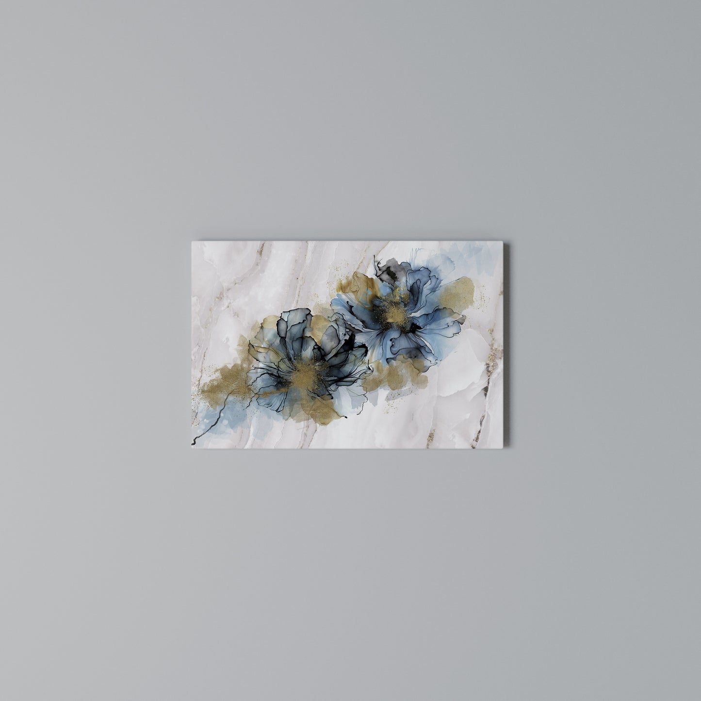 SPLASHED ELEGANCE Horizontal Canvas Print
