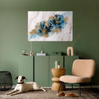 SPLASHED ELEGANCE Peel and Stick Horizontal Poster