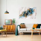 SPLASHED ELEGANCE Peel and Stick Horizontal Poster