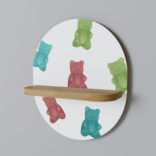 GUMMY BEARS Prateleira Artística