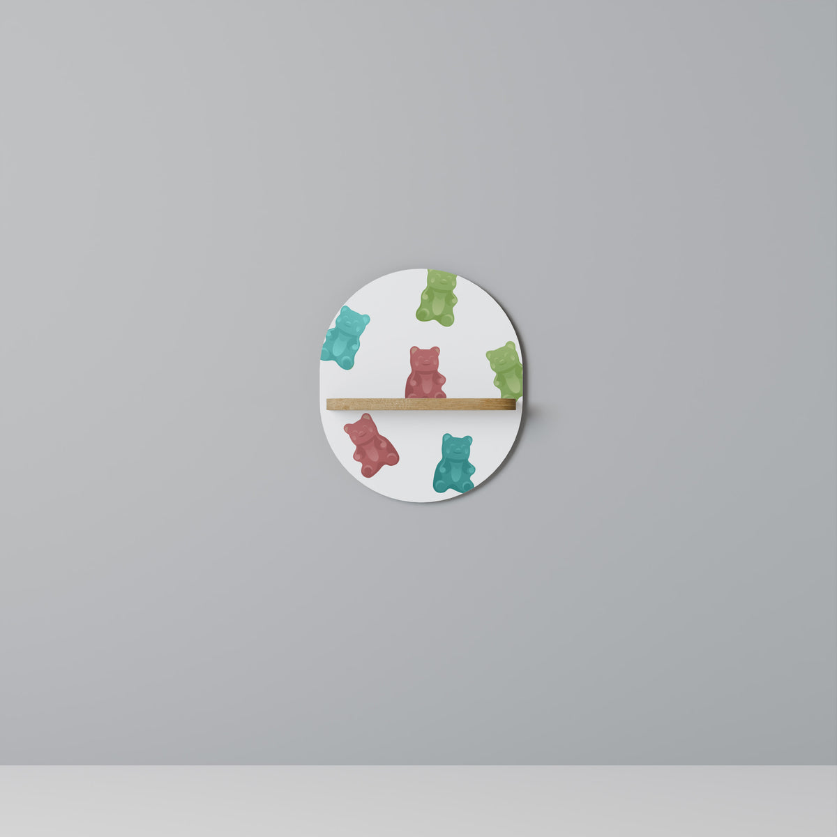GUMMY BEARS Art Shelf