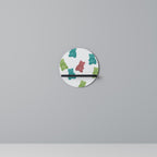 GUMMY BEARS Prateleira Redonda Decorativa em Acabamento Preto