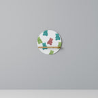 GUMMY BEARS Round Art Shelf In Oak Effect