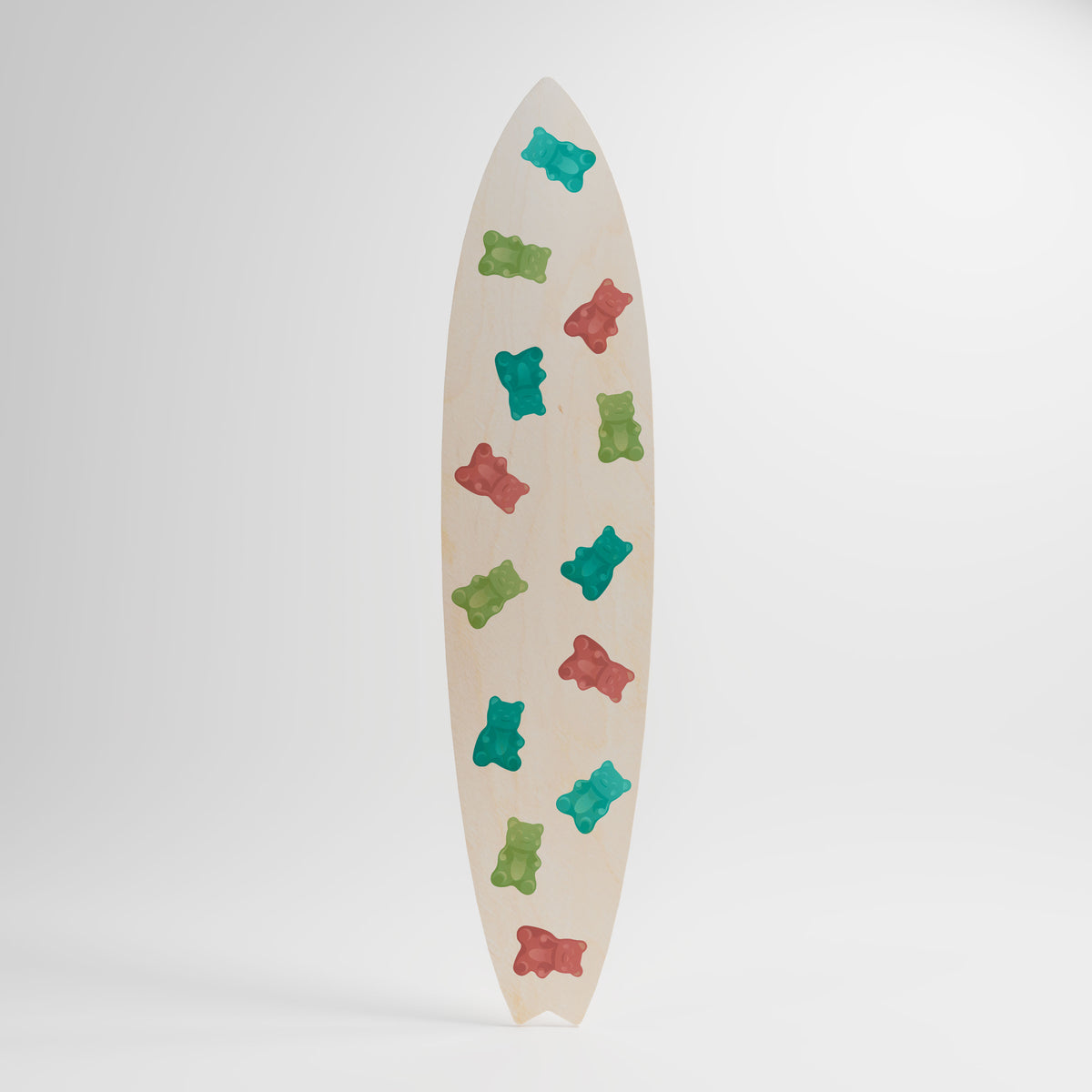 GUMMY BEARS Painel Decorativo Prancha de Surf