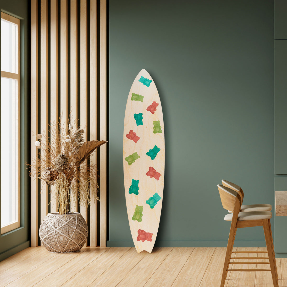 GUMMY BEARS Surfboard Decorative Panel