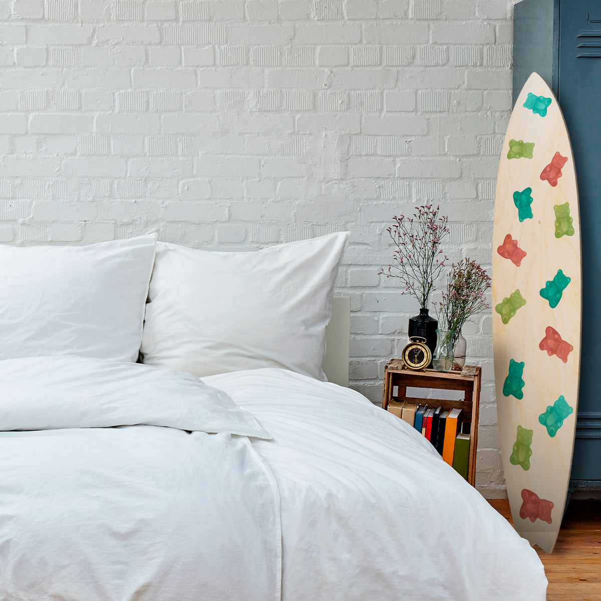 GUMMY BEARS Painel Decorativo Prancha de Surf