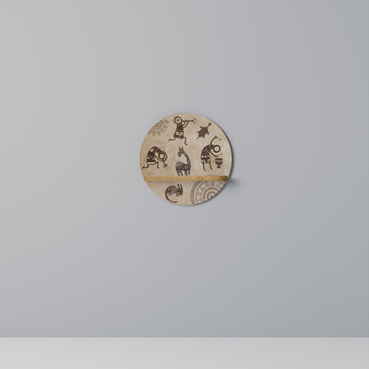 AFRICAN STYLE Art Shelf