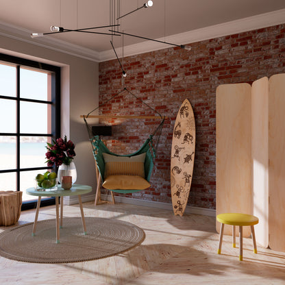AFRICAN STYLE Painel Decorativo Prancha de Surf