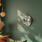 LEMON TREE Prateleira Oval Decorativa em Efeito Carvalho