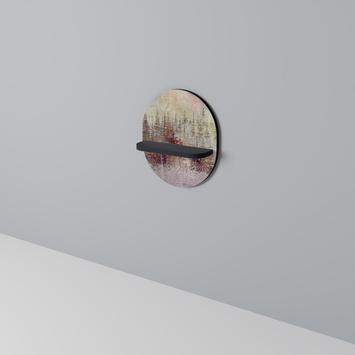 VEILED SUMMIT Art Shelf