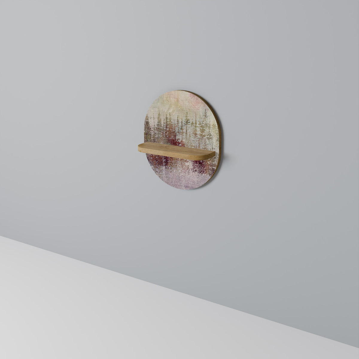 VEILED SUMMIT Art Shelf