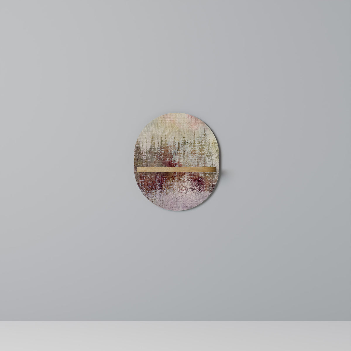 VEILED SUMMIT Art Shelf