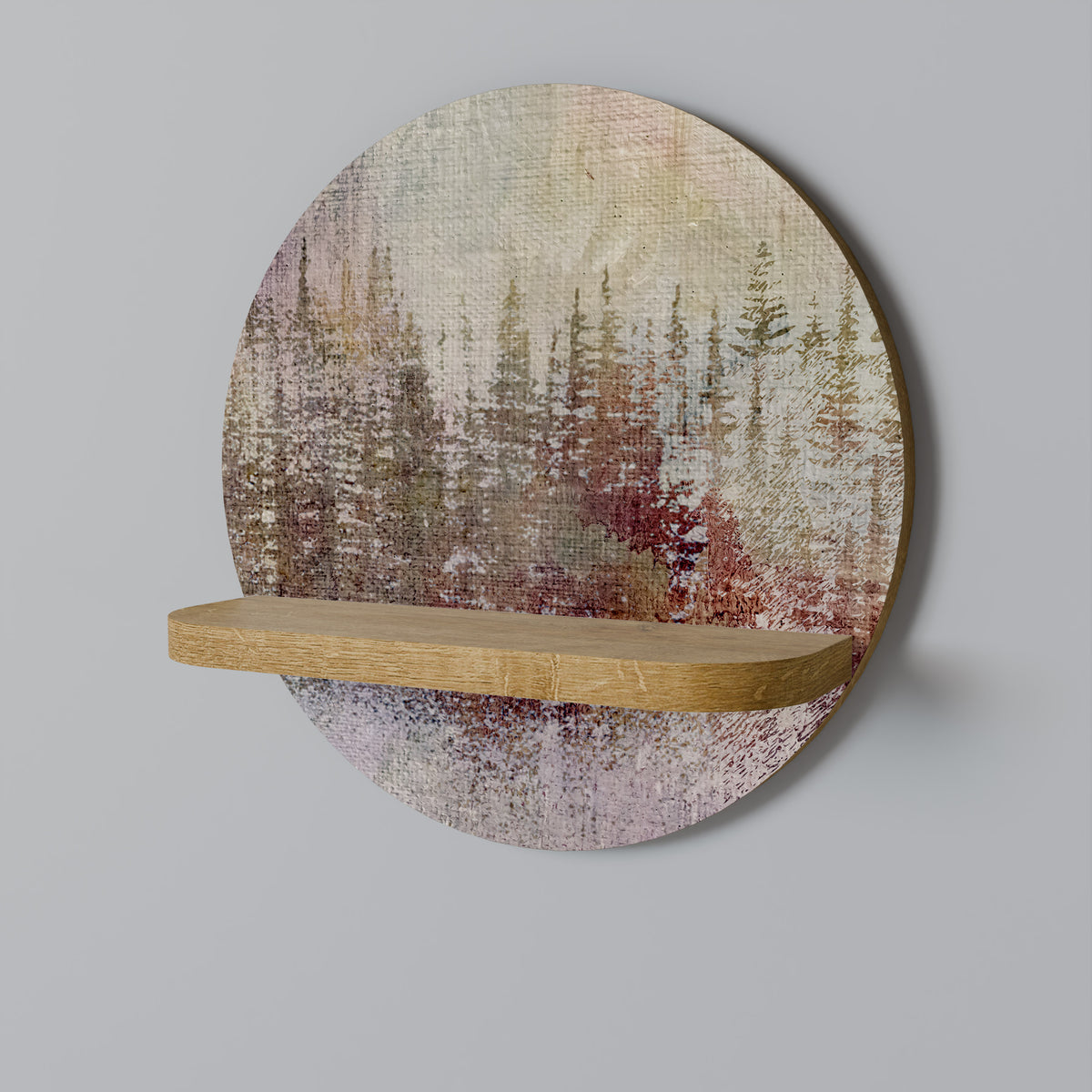 VEILED SUMMIT Art Shelf