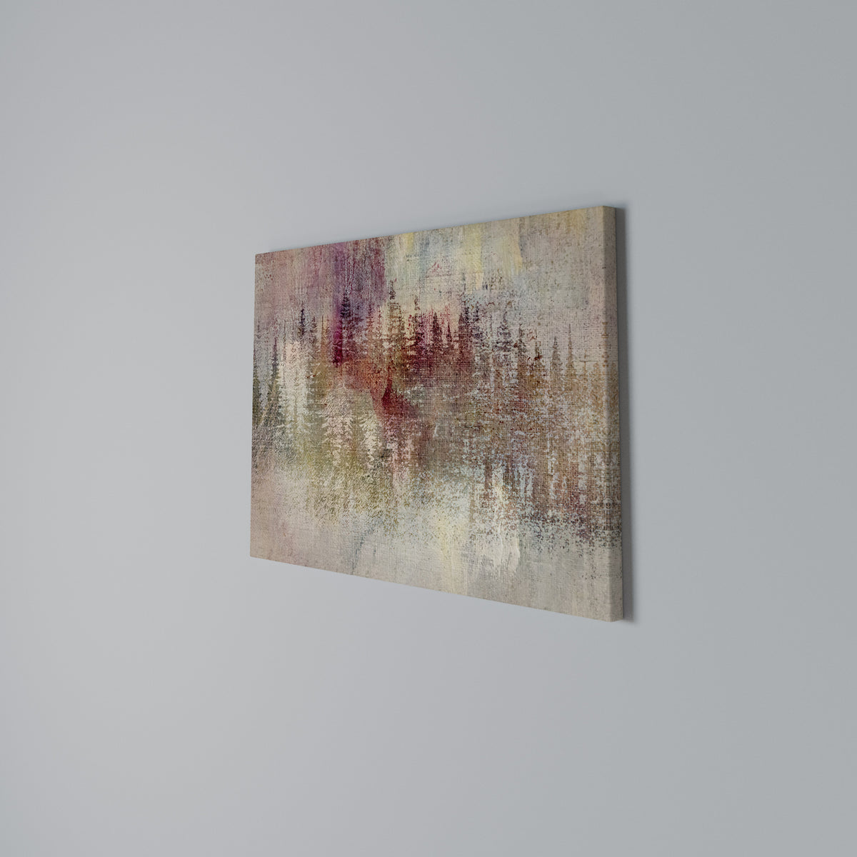 VEILED SUMMIT Horizontal Canvas Print
