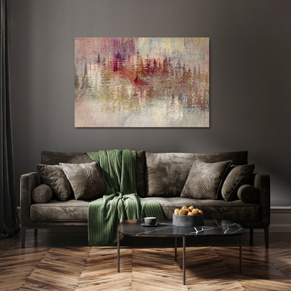 VEILED SUMMIT Horizontal Canvas Print