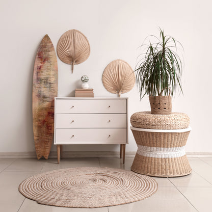 VEILED SUMMIT Painel Decorativo Prancha de Surf