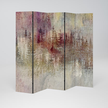 VEILED SUMMIT 5-Panel Room Divider