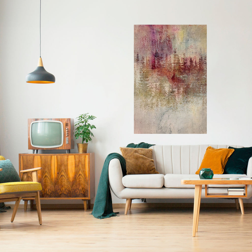 VEILED SUMMIT Poster Vertical Autocolante