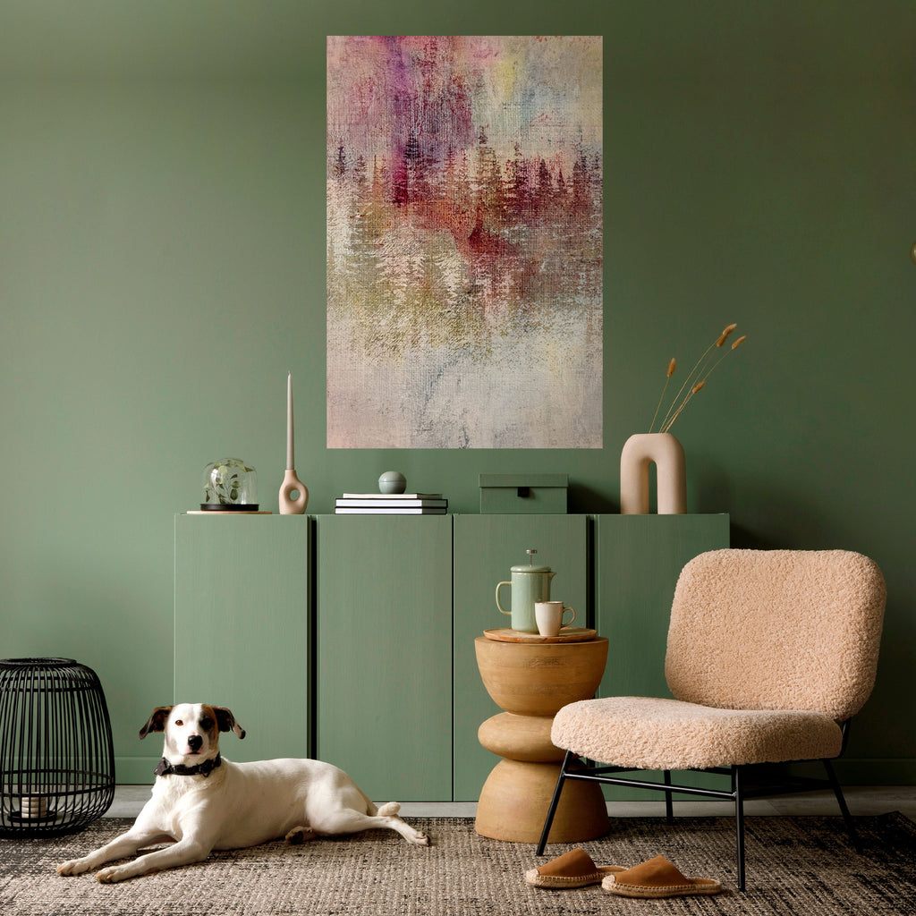 VEILED SUMMIT Poster Vertical Autocolante