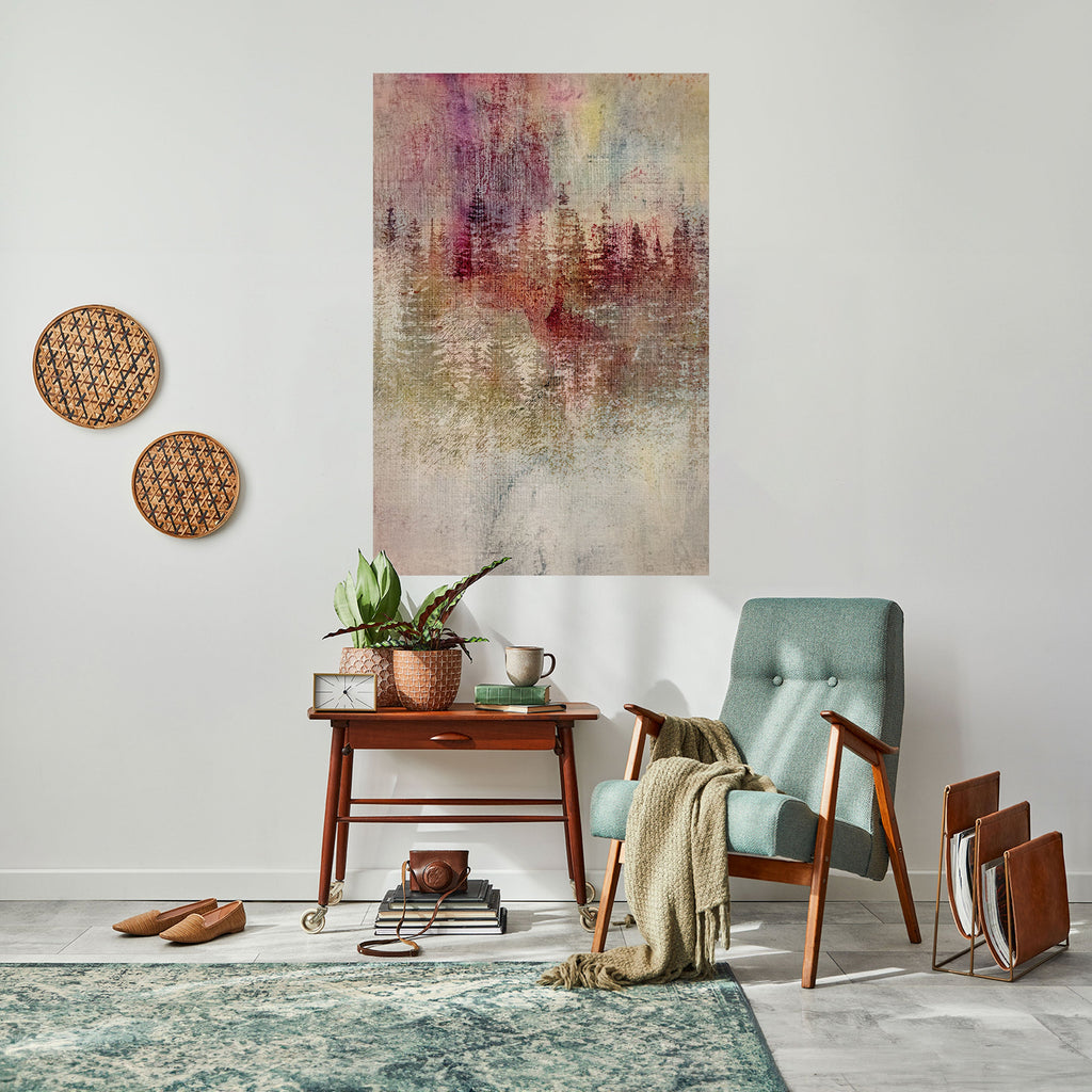 VEILED SUMMIT Poster Vertical Autocolante