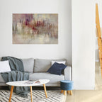 VEILED SUMMIT Peel and Stick Horizontal Poster