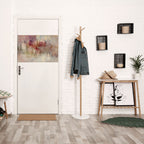 VEILED SUMMIT Peel and Stick Horizontal Poster