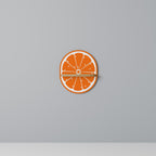JUICY ORANGE Prateleira Oval Decorativa em Efeito Carvalho