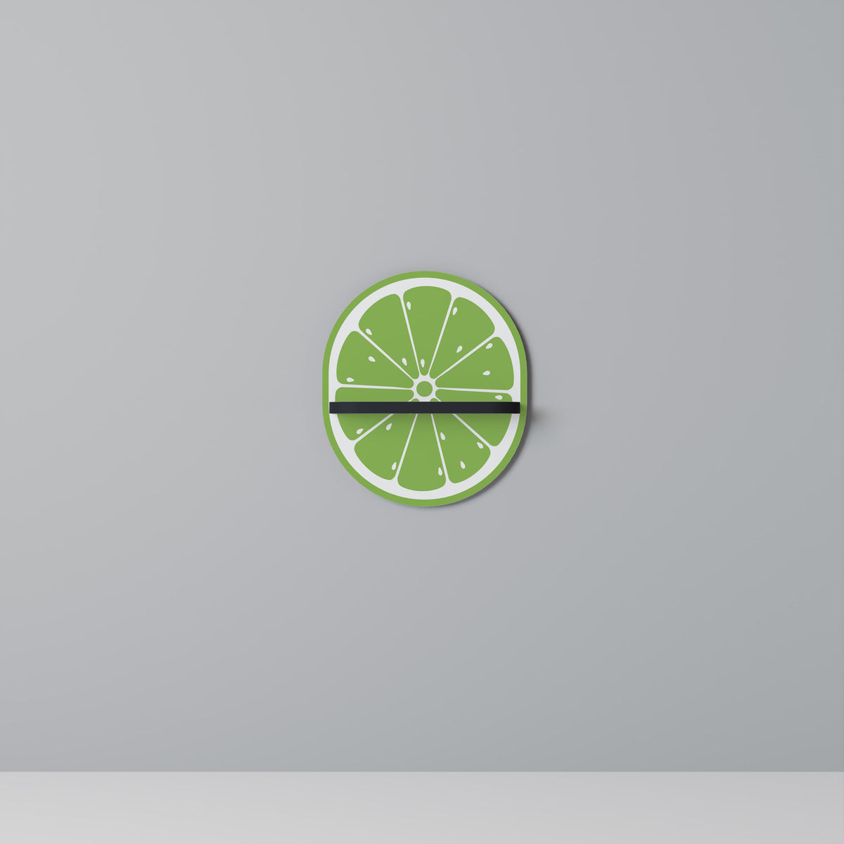 REFRESHING LIME Art Shelf